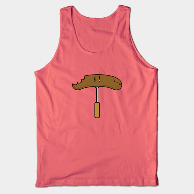 Sad sausage Tank Top by peppermintpopuk